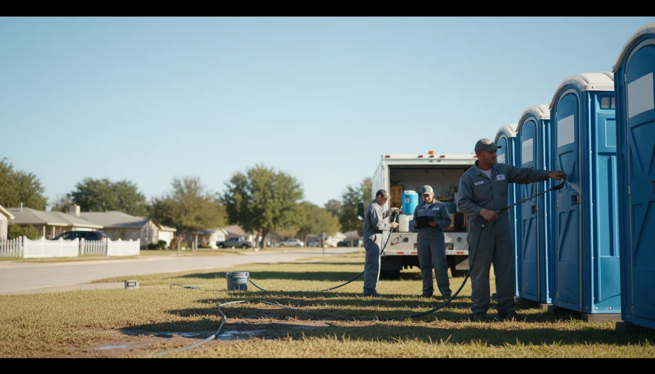 Long-Term Portable Toilet Rental in Coffeeville, MS near me